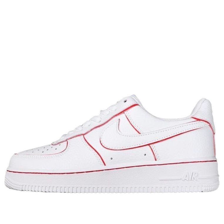 (WMNS) Nike Air Force 1 Low 'White Red' CD0178-100
