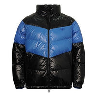 New Balance Reversible Puffer Coat Asia Sizing 'Black Blue' NP943013-BL