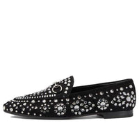 (WMNS) Gucci Jordaan 'Black Suede' 757751-CA1M0-1000
