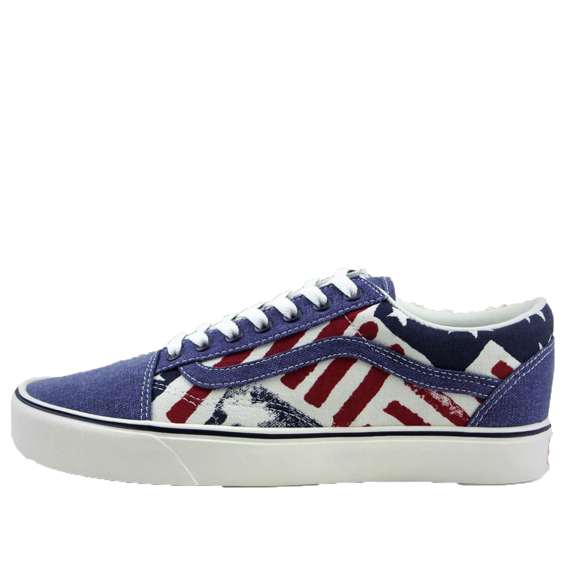 Vans Old Skool Lite Training Shoes 'Blue Red' VN0004O6IUI