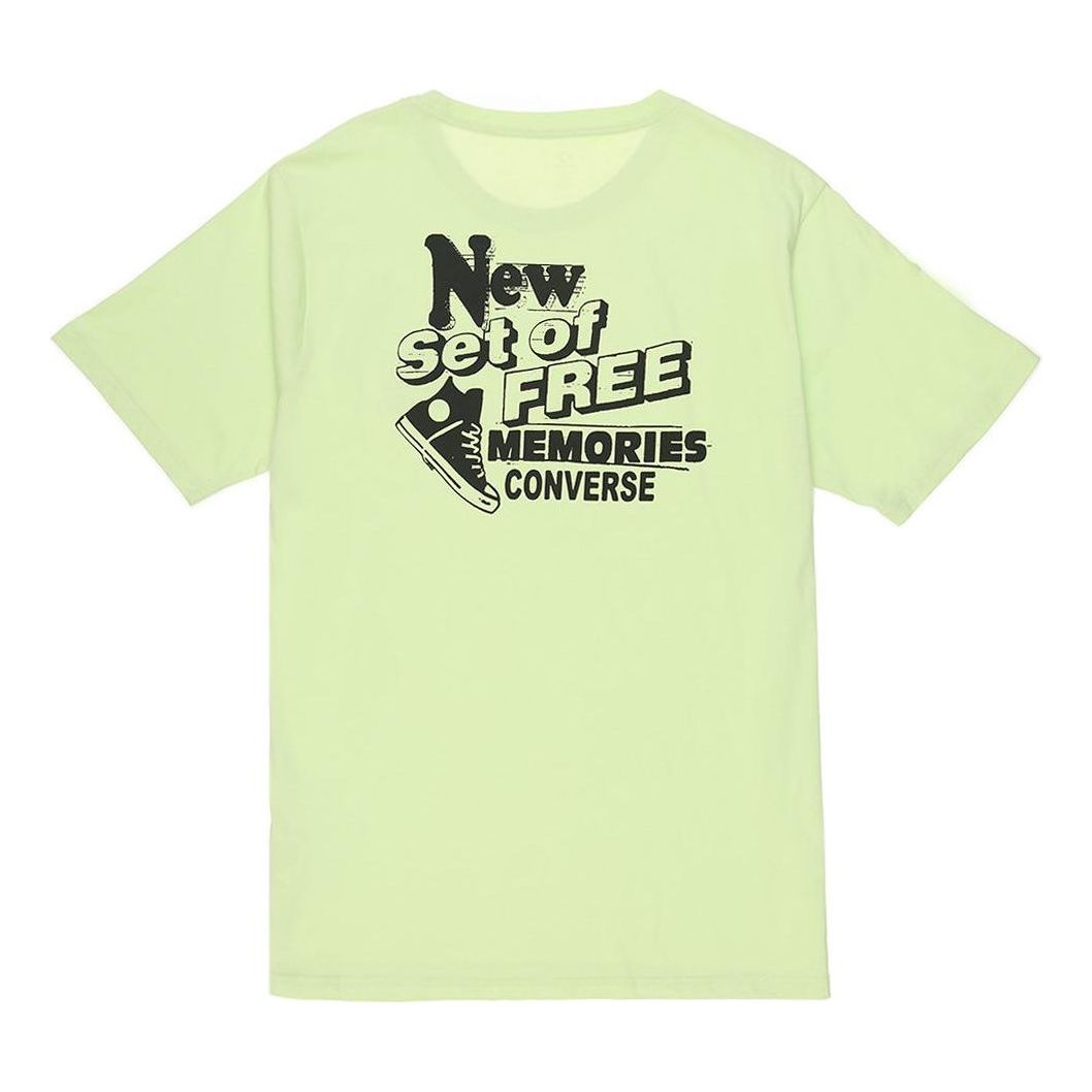 Converse All Star Summer Super Incredible Special T-Shirt Asia Sizing 'Green' 10021509-A03
