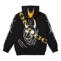 PALACE x Lotties Crossover Devil Hood Pattern Printing Loose Black P20HD020