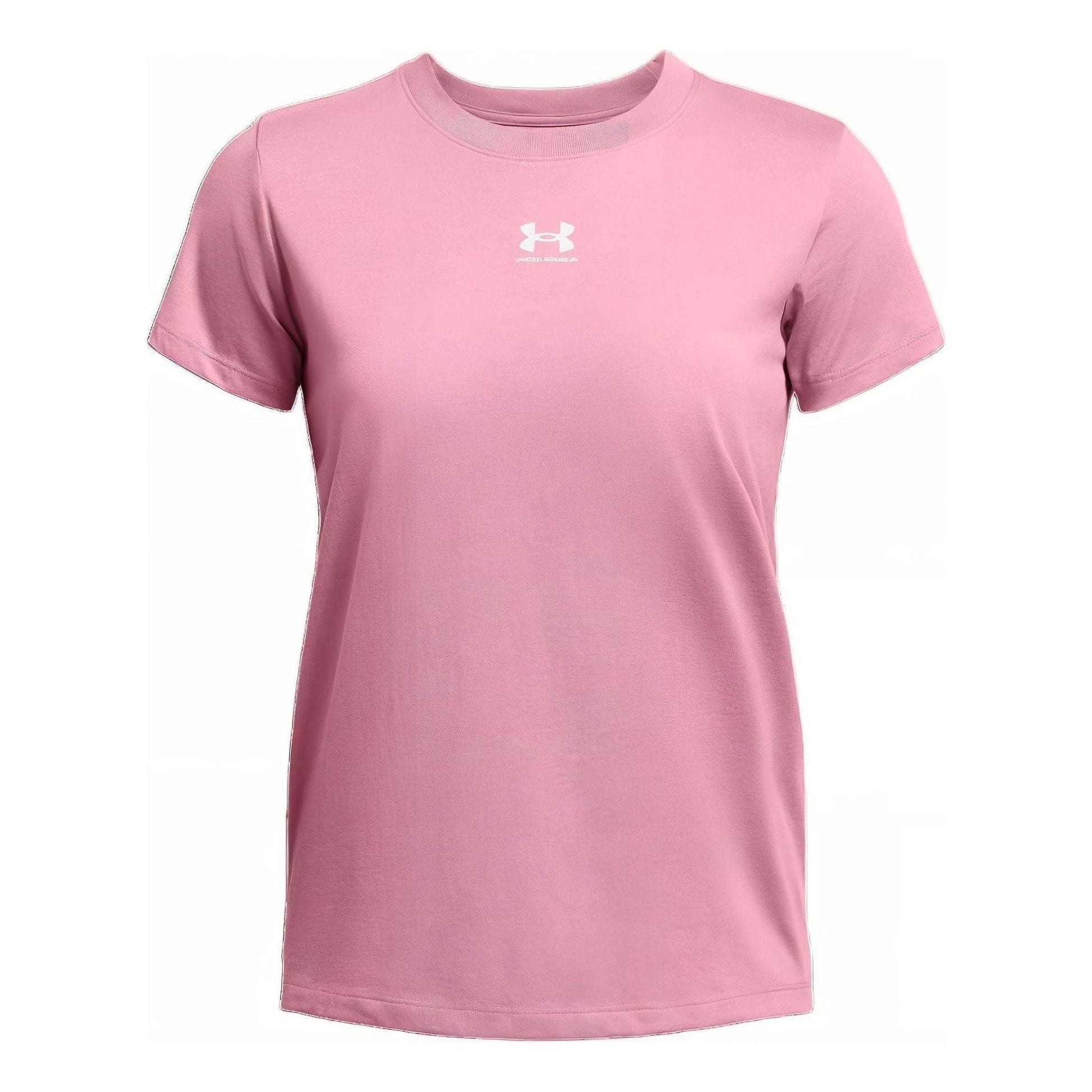(WMNS) Under Armour Campus Core T-Shirt 'Pink' 1383683-697