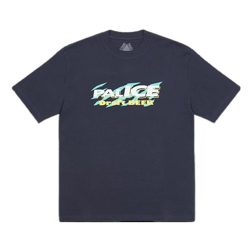 Palace FW22 Light Beer T-Shirt 'Navy' P23TS106