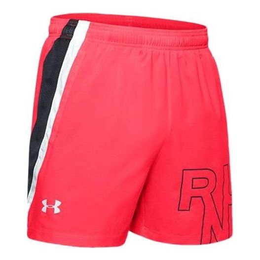 Under Armour Launch SW 5inch Running Shorts 'Beta Red' 1350152-628