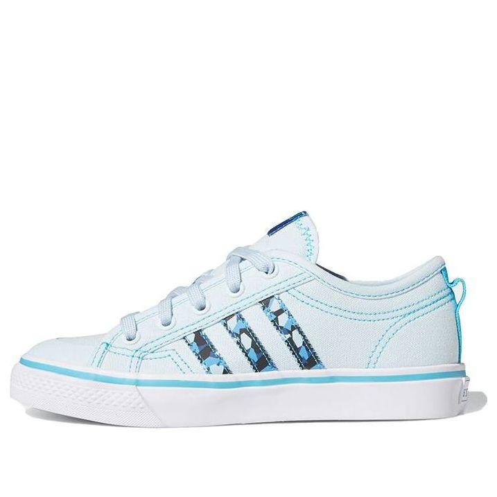 (GS) adidas Nizza J 'Blue White' FW0653