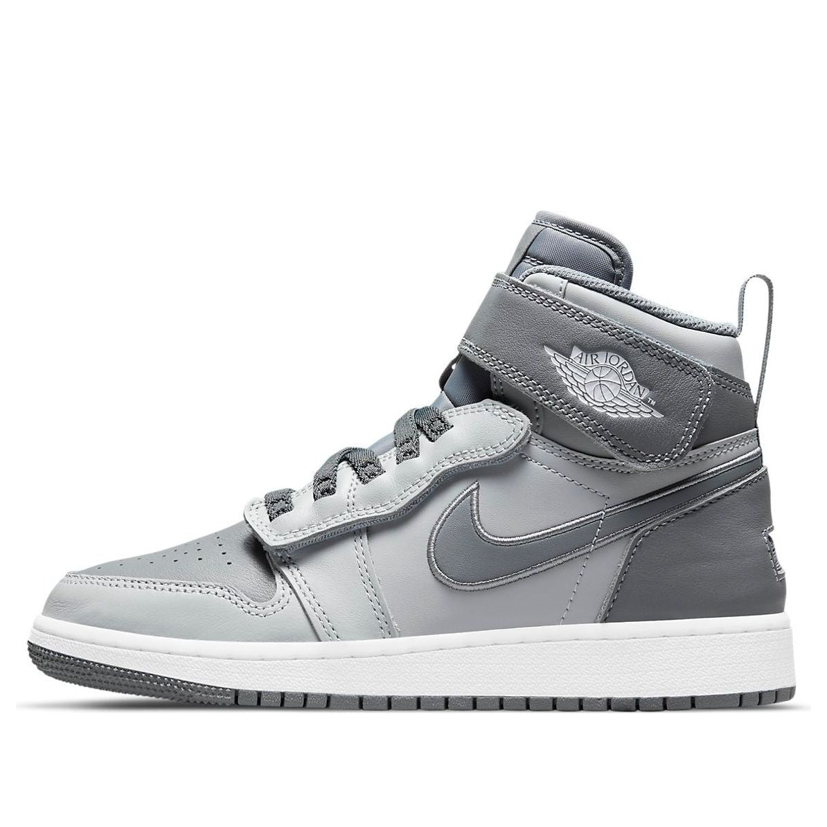 (GS) Air Jordan 1 High FlyEase 'Light Smoke Grey' DC7986-003