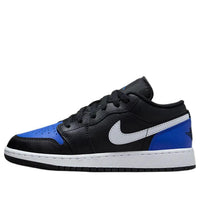 (GS) Air Jordan 1 Low 'Black Game Royal White' 553560-042
