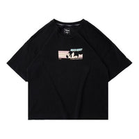 Li-Ning x Disney Crossover Mickey Printing Short Sleeve Black AHSQ126-3