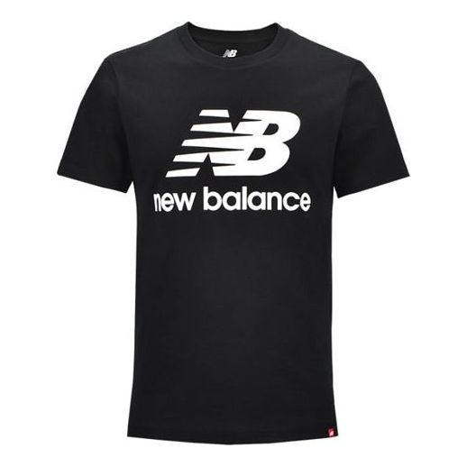 New Balance Cotton Leisure T-shirt Asia Sizing 'Black' AMT01575-BK