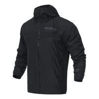 New Balance R.w. Tech Color Block Hooded Jacket Asia Sizing 'Black' AMJ21044-BK