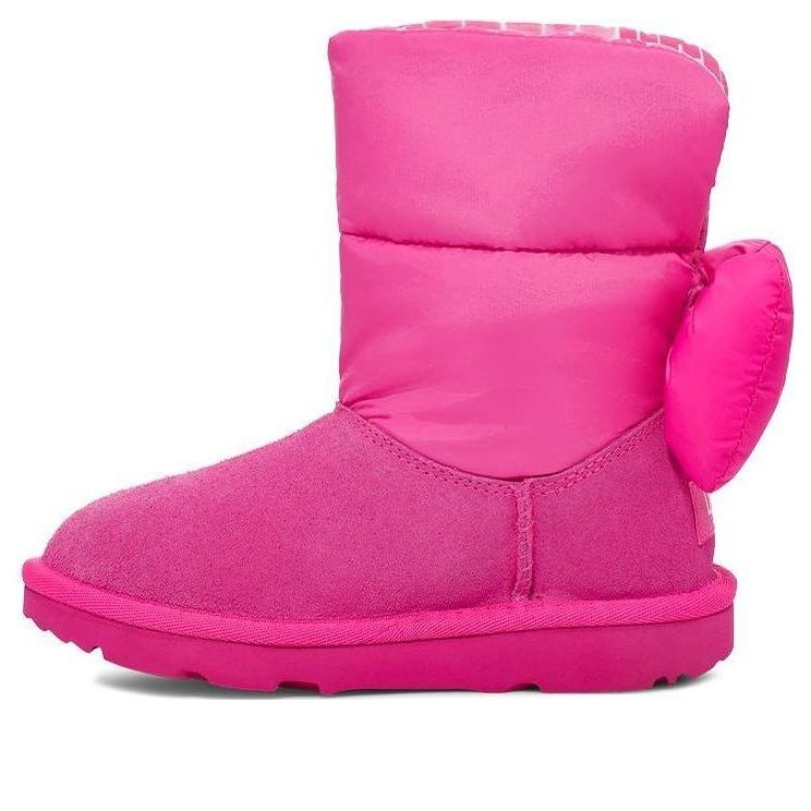 (GS) UGG Bailey Bow Maxi 'Pink' 1130756T-RCR