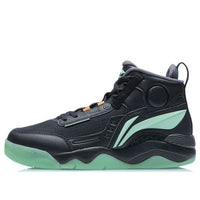 Li-Ning Basketball Shoes 'Black Mint Green' AGBR081-2