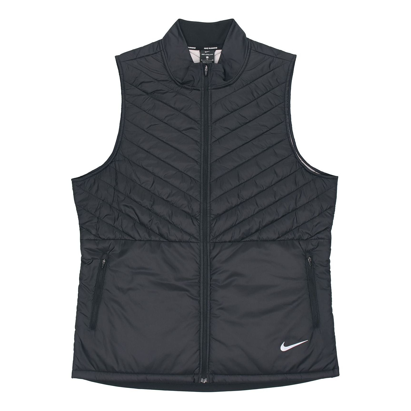 Men's Nike Aerolayer Running Black Vest CJ5478-010