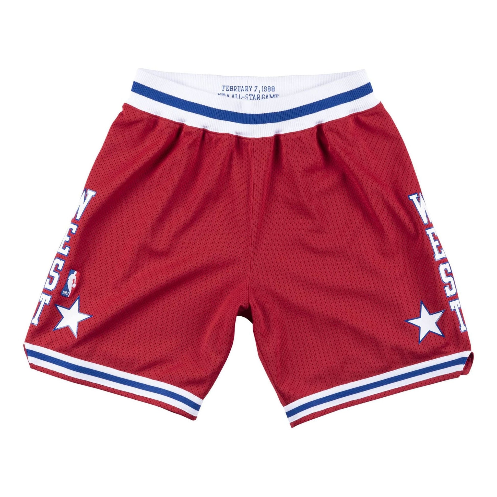 Mitchell & Ness x NBA All-Star West 1988 Shorts 'Red' ASHRCP19037-ASWRED188