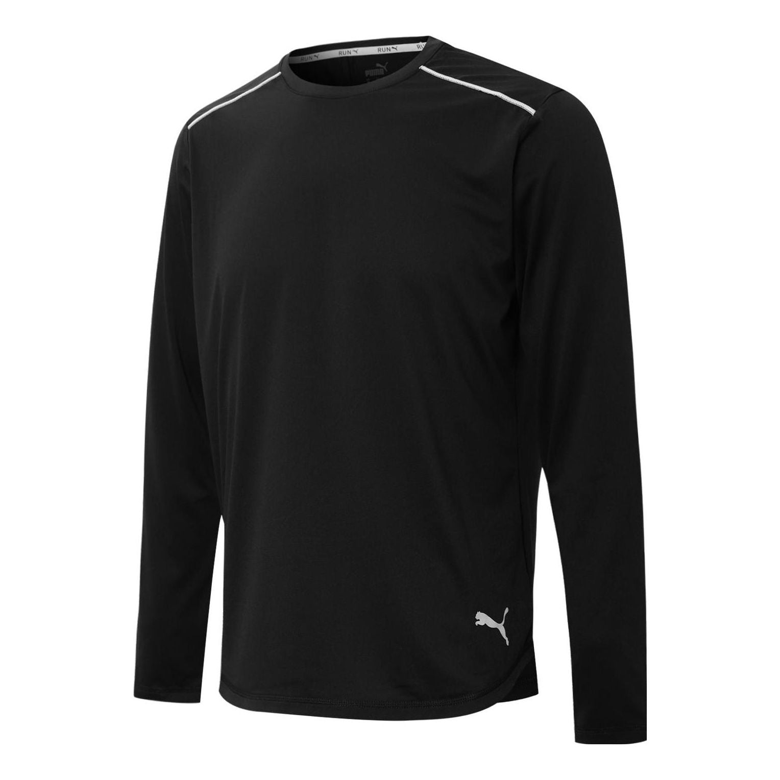 PUMA Long Sleeve Running Tee 'Black' 521403-01
