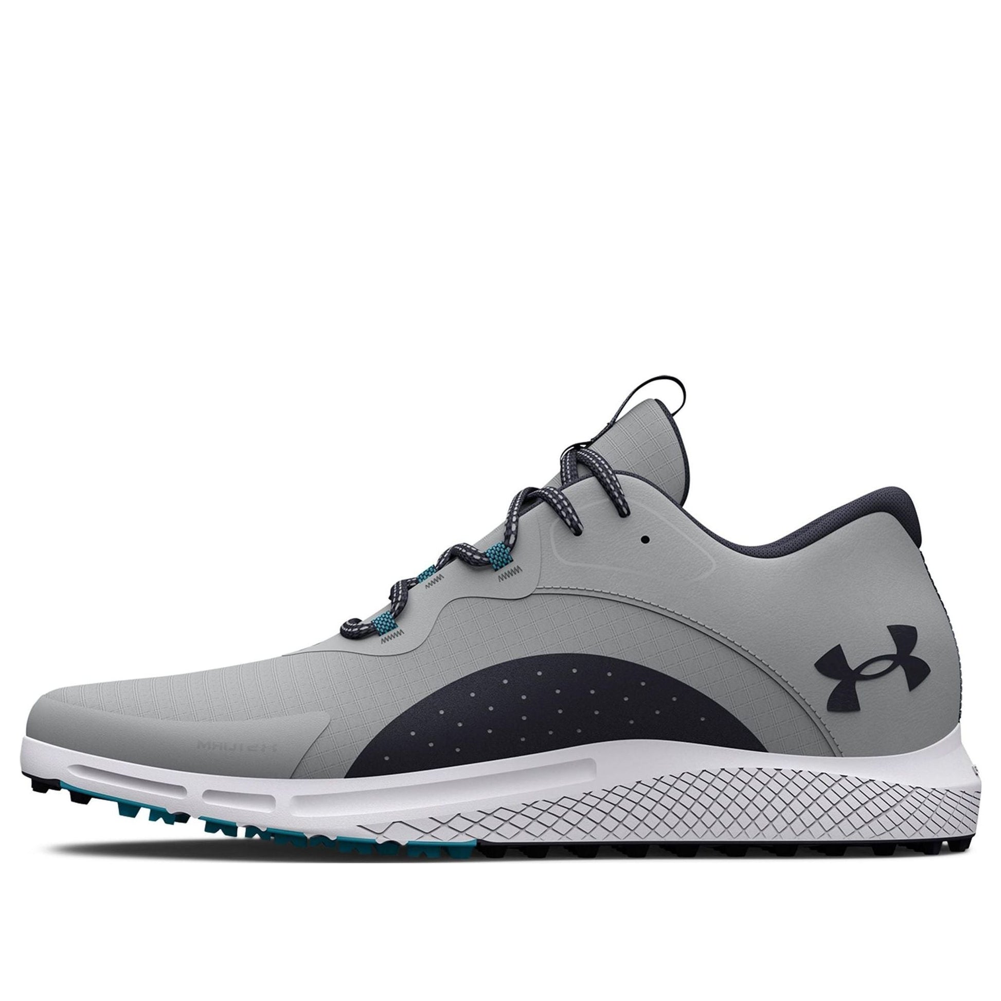 Under Armour Charged Draw 2 Spikeless Golf 'Grey Midnight Navy' 3026399-101