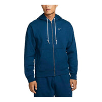 Nike fleece zipped hooded jacket 'Blue' DR0404-460