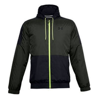 Men's Under Armour Sportstyle Insulate Training Sports Jacket Green 1355849-310