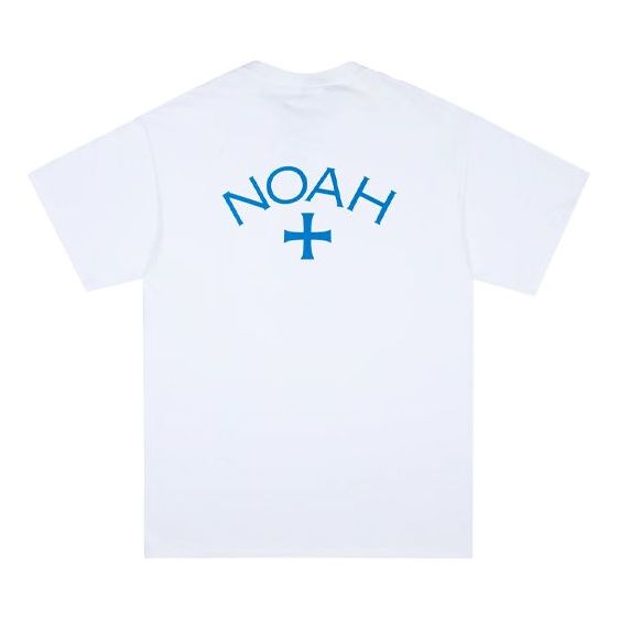NOAH Printing Short Sleeve Unisex White T15SS20WHT