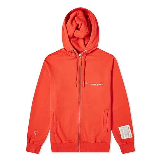 A-COLD-WALL* Logo Zipper Unisex Red ACWMW002WHL-RD