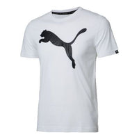 PUMA Minimalistic Round Neck Short Sleeve White 593040-91