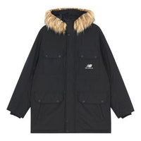 New Balance Classic Down Jacket Asia Sizing 'Blue Brown' AMJ13329-BK