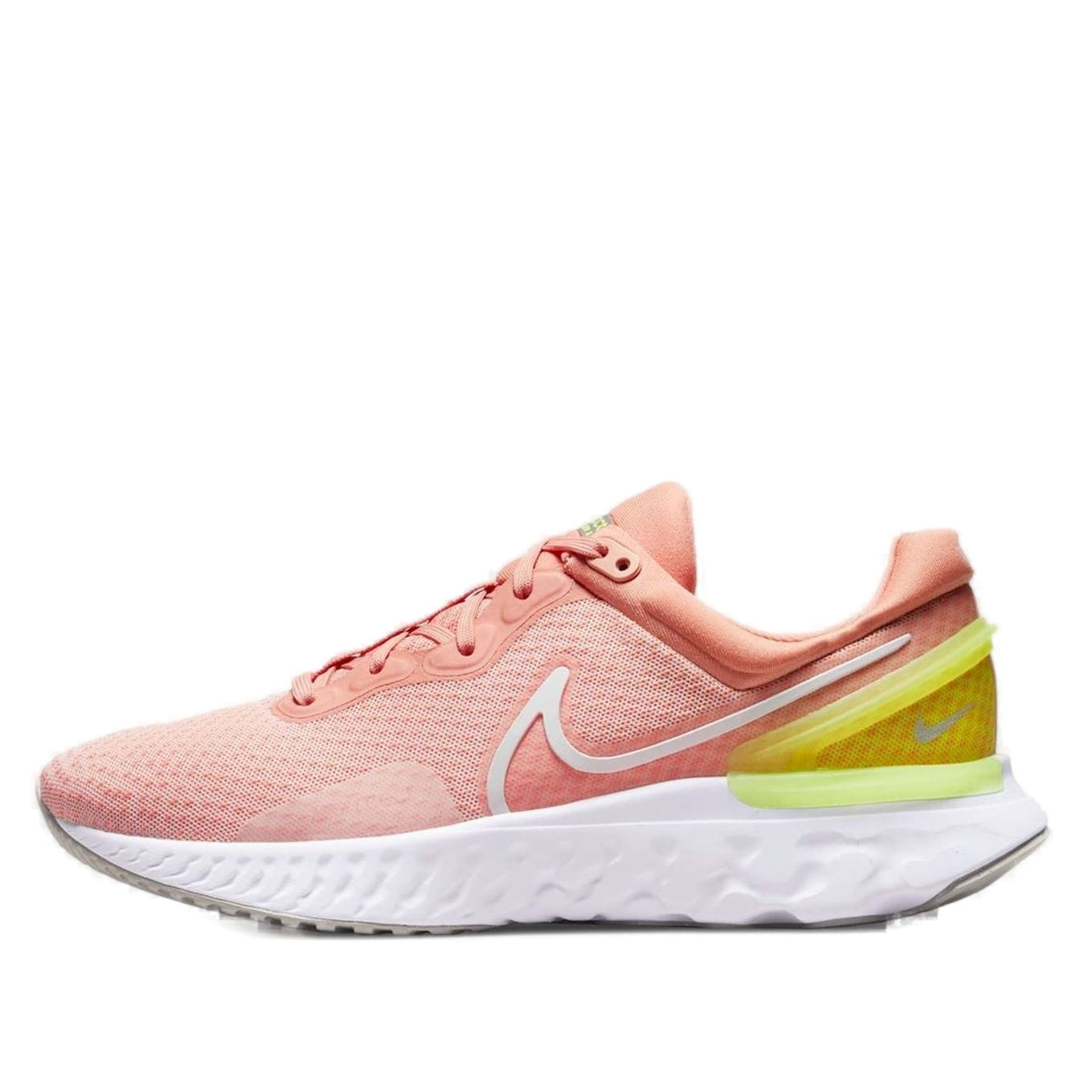 (WMNS) Nike React Miler 3 'Pink White Yellow' DD0491-800