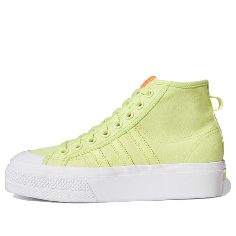 (WMNS) adidas Nizza Platform Mid 'Yellow' FY7580