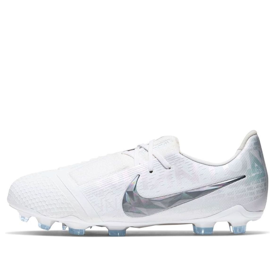 (GS) Nike Phantom Venom Elite FG 'White Metallic Platinum' AO0401-100