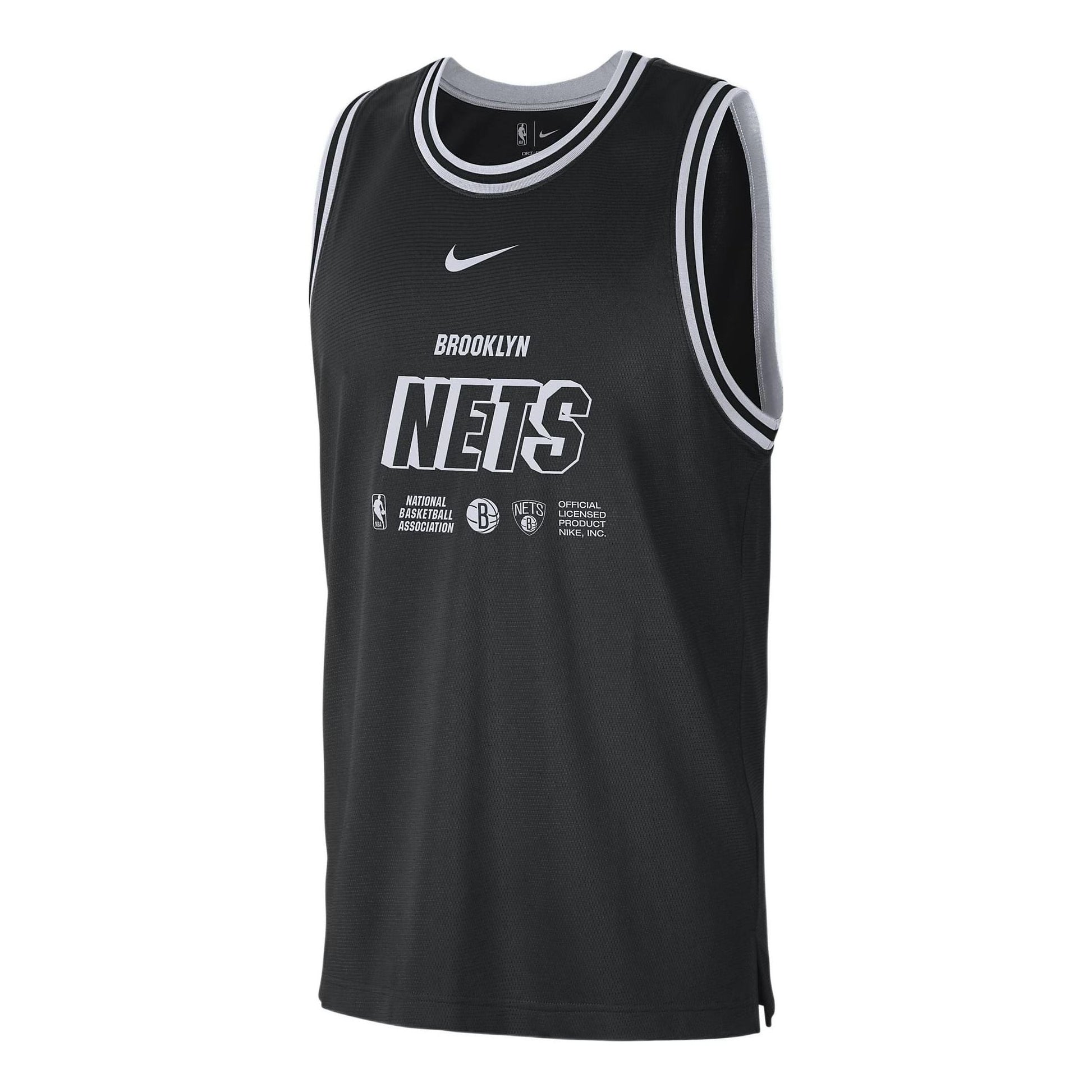 Nike x NBA Brooklyn Nets Training Jerseys 'Black' DR2269-010