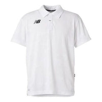 New Balance Black Out Collection Polo Shirt Asia Sizing 'White' AMT35205-WT