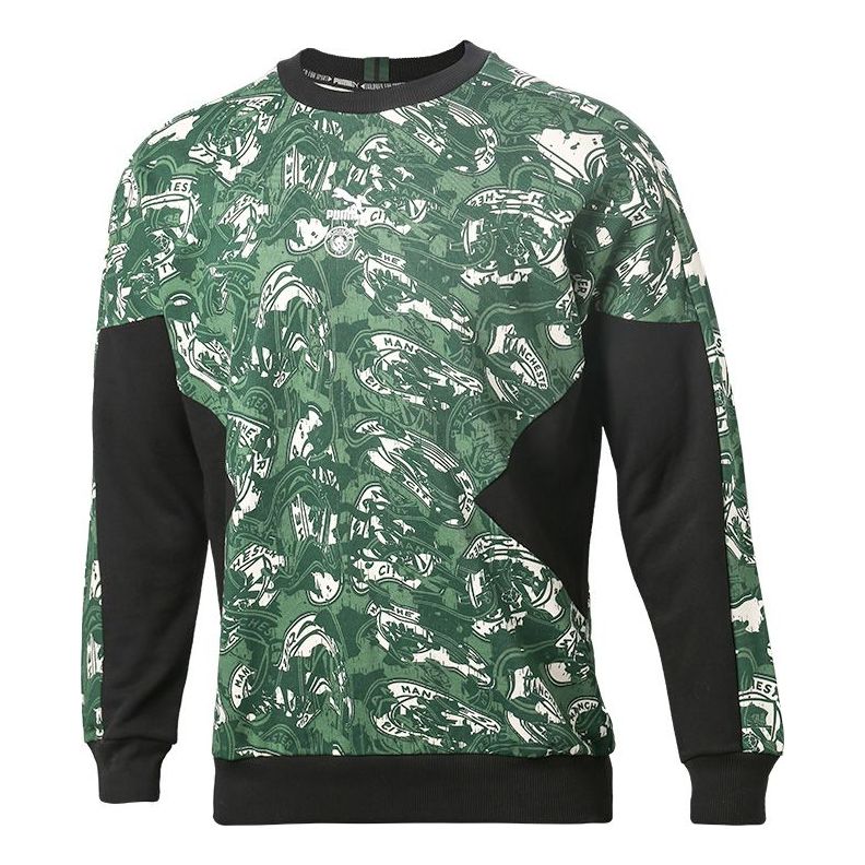 PUMA Manchester City 2021 TFS Crew 'Green' 758713-10