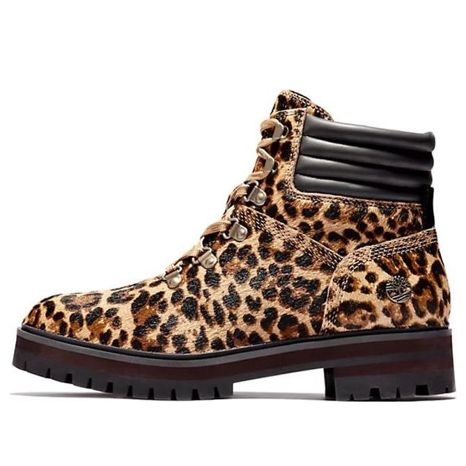 (WMNS) Timberland London Square Mid Hiker Boots 'Brown Leopard Print' A2GCRV24