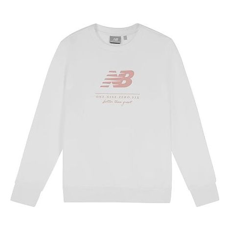 (WMNS) New Balance Alphabet Knit Long Sleeves White NC94S222-WT