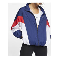 (WMNS) Nike Sportswear Windrunner Jacket Red/White/Blue AR2848-493