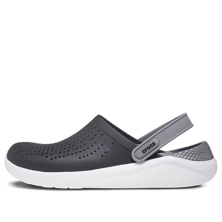 Crocs LiteRide Sandals 'Black Smoke Grey' 204592-05M