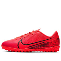 (GS) Nike JR Mercurial Vapor 13 Academy TF 'Red Black' AT8145-606