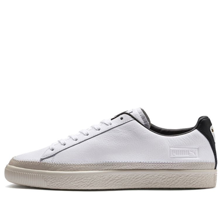 PUMA Basket Trim Black/White Casual Board Shoes 369641-01
