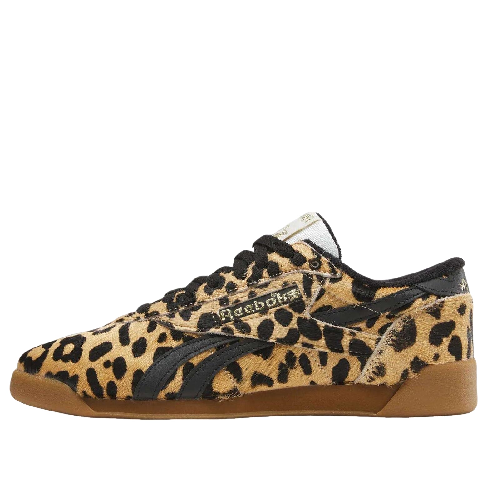 (WMNS) Reebok Freestyle Lo Shoes 'Cheetah Black Chalk' 100263620