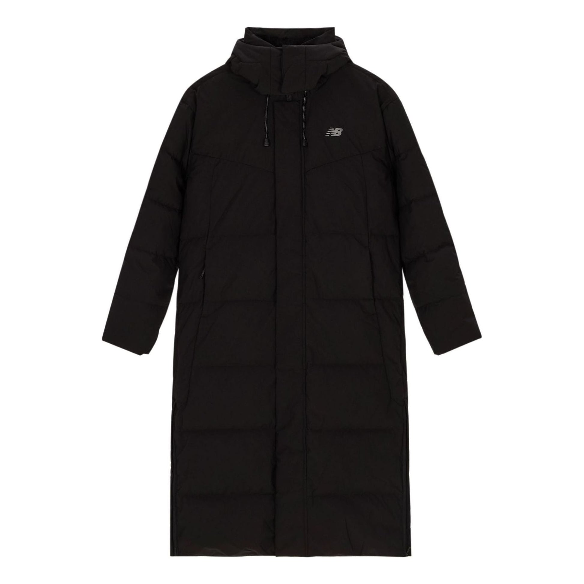 New Balance Lifestyle Long Puffer Jacket Asia Sizing 'Black' NPD46141-BK