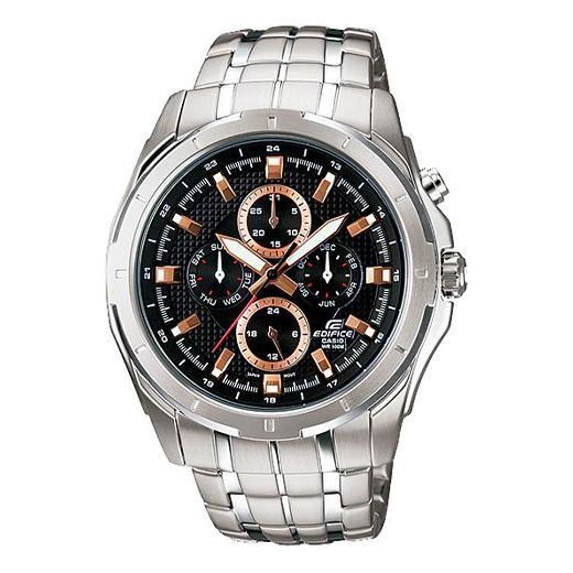 Casio Edifice Analog Watch 'Silver Rose Black Gold' EF-539D-1A5V2021