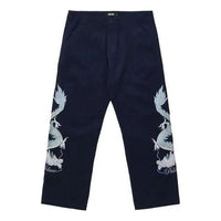 Palace Double Dragon Tour Plain Pant 'Navy' P23T042
