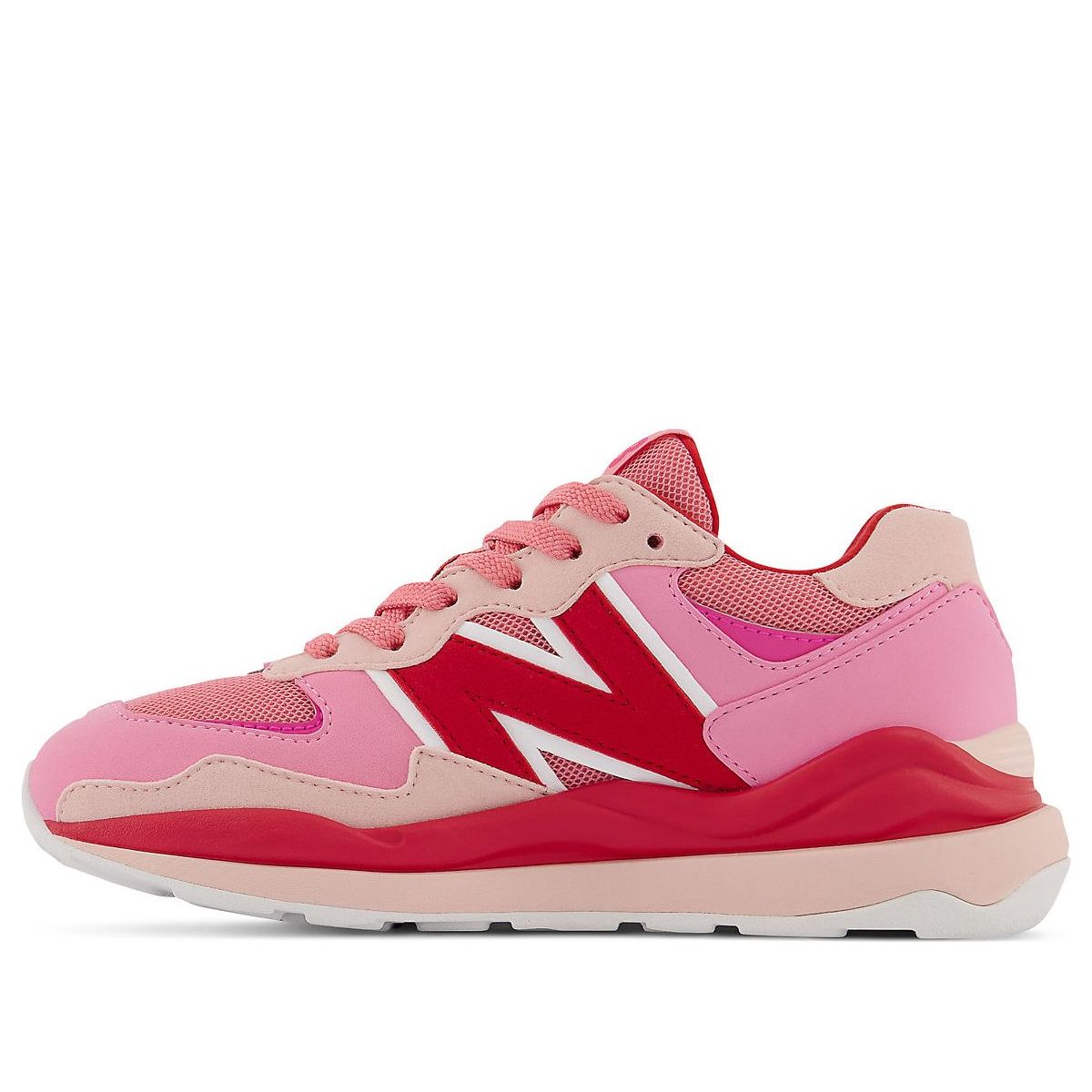 (GS) New Balance 57/40 'Vibrant Pink Team Red' GC5740SK