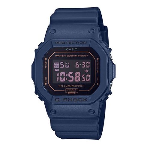 CASIO G-Shock Square 'Blue' DW-5600BBM-2PR