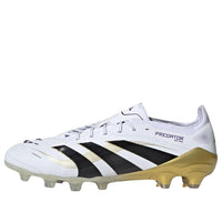 adidas Predator Elite HG/AG 'Cloud White Core Black Gold Metallic' JR4489