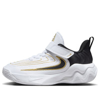 (PS) Nike Giannis Immortality 4 'White Black Metallic Gold'  FZ6733-100