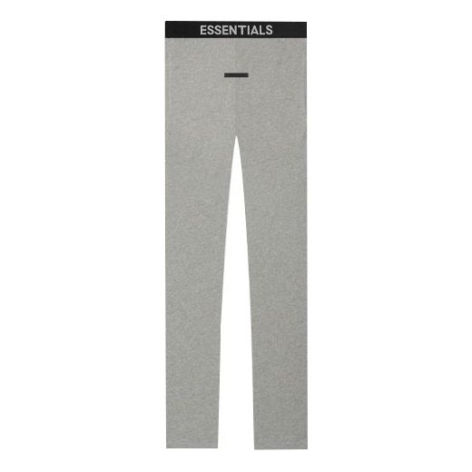 Fear of God Essentials SS21 Thermal Pant Dark Heather Oatmeal FOG-SS21-623