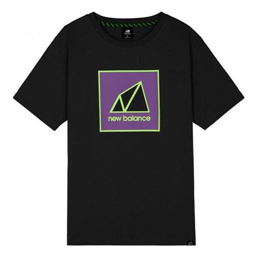 New Balance Outdoor Logo T-Shirt Asia Sizing 'Black' AMT11585-BK