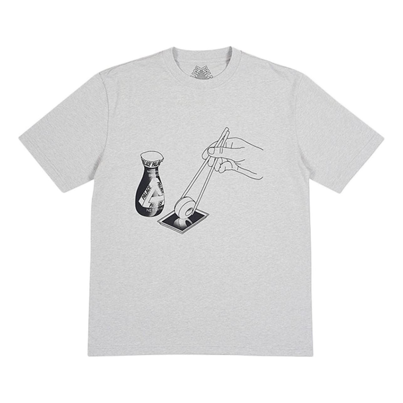 PALACE Sushi T-Shirt Grey Marl P18FW003